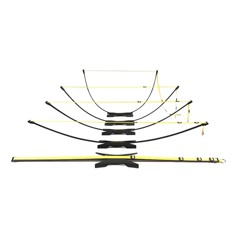 Agility Hurdle Set - 高さ調節可能なハードルアジリティトレーニングポールセットスピードラダーサッカーフットボール運動器具子供用
