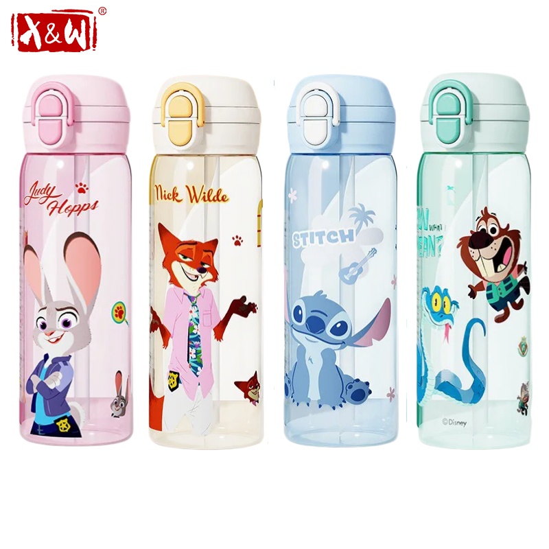 Xin Sports Equipment - X&W ディズニー 580ml スポーツボトル 子供用 BPAフリー