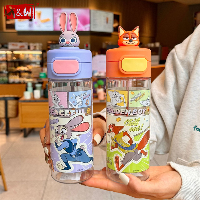 Xin Sports Equipment - X&W ディズニー水筒 学生 子供 夏用ウォーターボトル ジュディ