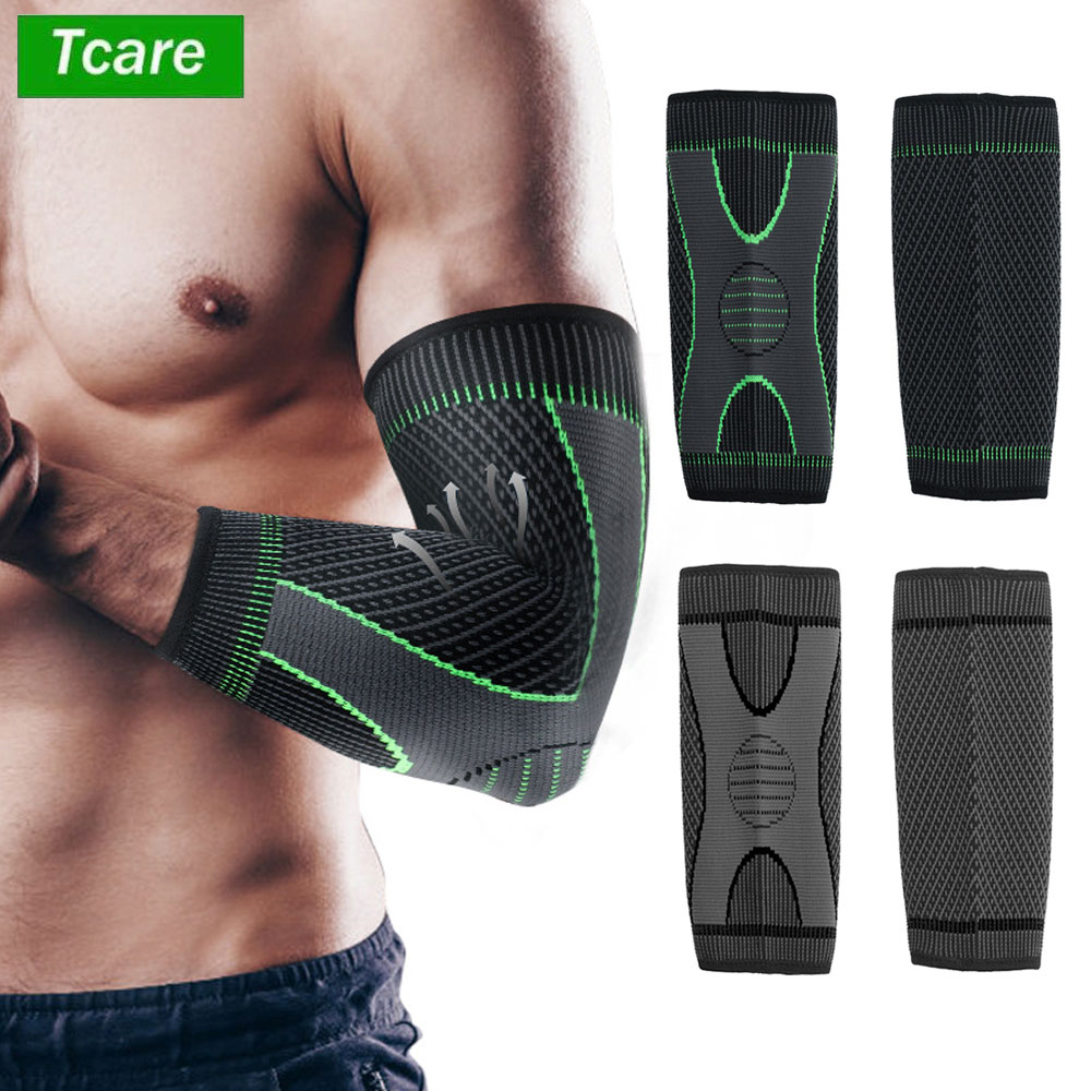 Tennis Elbow Brace - 腱炎とテニスのための肘サポートスリーブ、男性と女性のための圧縮ブレース、関節痛を減らす、1個