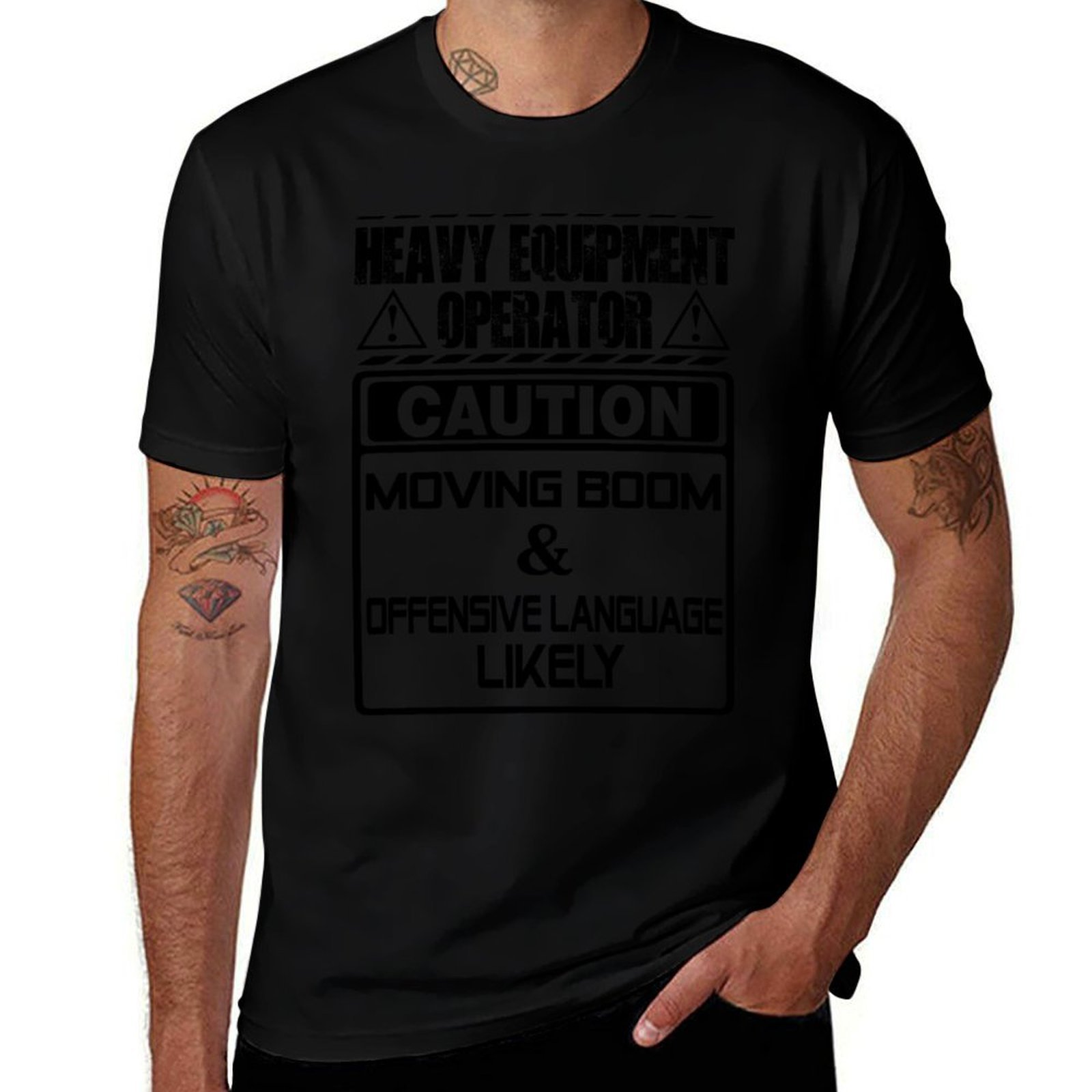 Sports Equipment Background - 背景ベクトル ボルスヘビー機器オペレーター 重機オペラ Tシャツ ランニングジム 半袖スポーツTシャツ