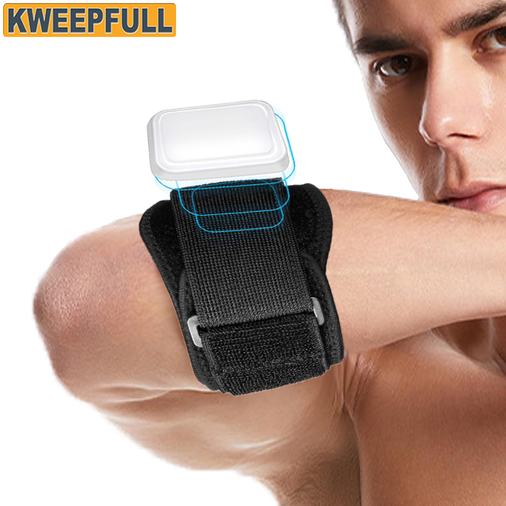 Tennis Elbow Brace - ゴルファー用テニス肘ブレース肘前腕ブレースストラップと圧縮パッド、肘側痛症候群上顆炎ブレース