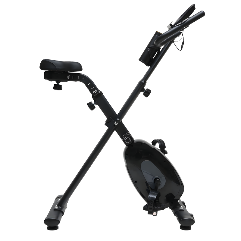 Sports Equipment For Home - 静音サイクリング室内脂肪燃焼エクササイズバイク折りたたみ式有酸素フィットネススポーツ器具磁気制御家庭用バイク