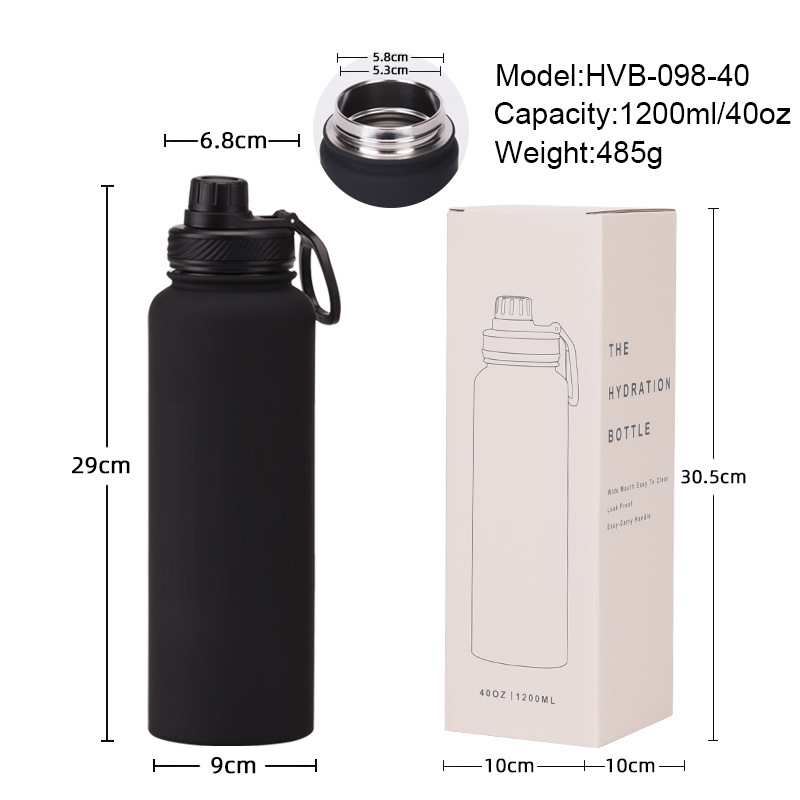 PuraCool 40oz (1200ml) ステンレス製ス - Sports Equipment And Names のレビューと価格