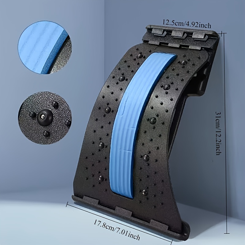 3段階背筋矯正器姿勢矯正ランバーサポートオフィス車自宅ジム用 - Sports Equipment For Home のレビューと価格
