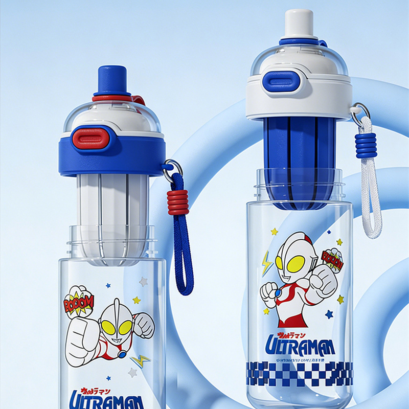 X&W ウルトラマン柄 600ML ダブルドリンクカップ 漫 - Xin Sports Equipment のレビューと価格