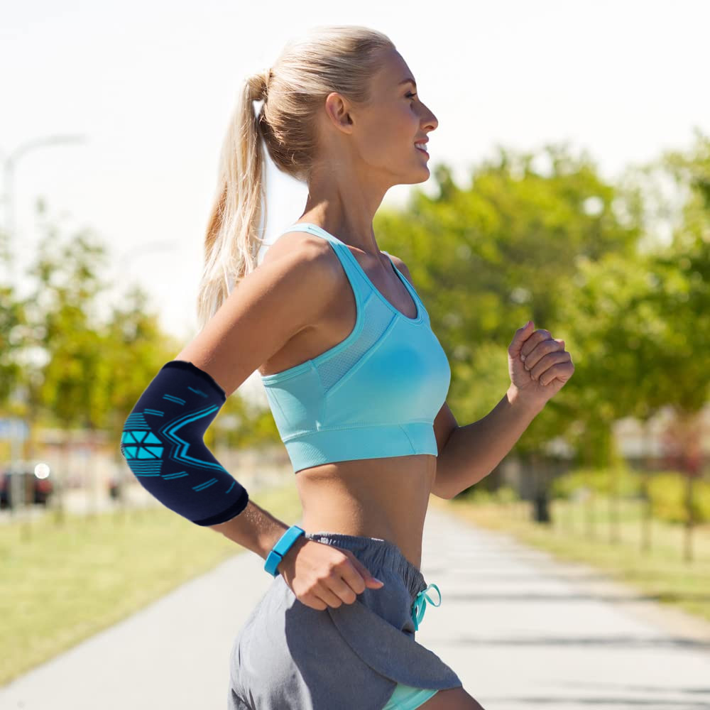 1個入り 肘サポーター 圧縮設計 ゴルファーのテニス肘サポー - Tennis Elbow Brace のレビューと価格