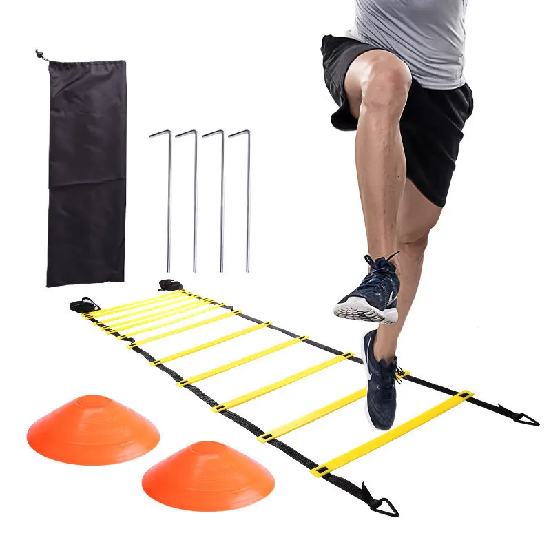 サッカー練習キットアジリティラダーハードルロゴディスクレジス - Agility Hurdle Set のレビューと価格