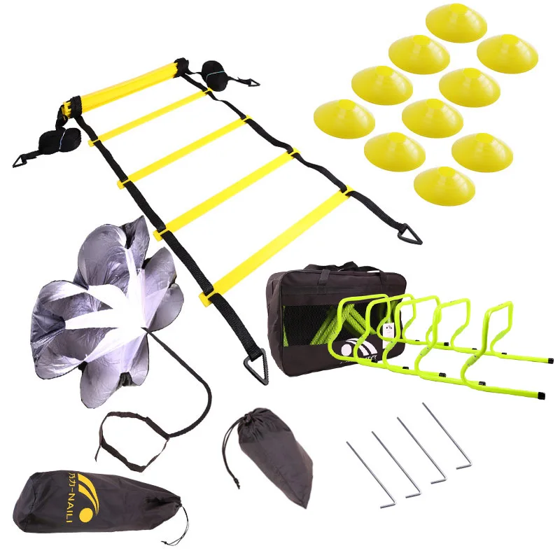 サッカー練習キットアジリティラダーハードルロゴディスクレジス - Agility Hurdle Set のレビューと価格
