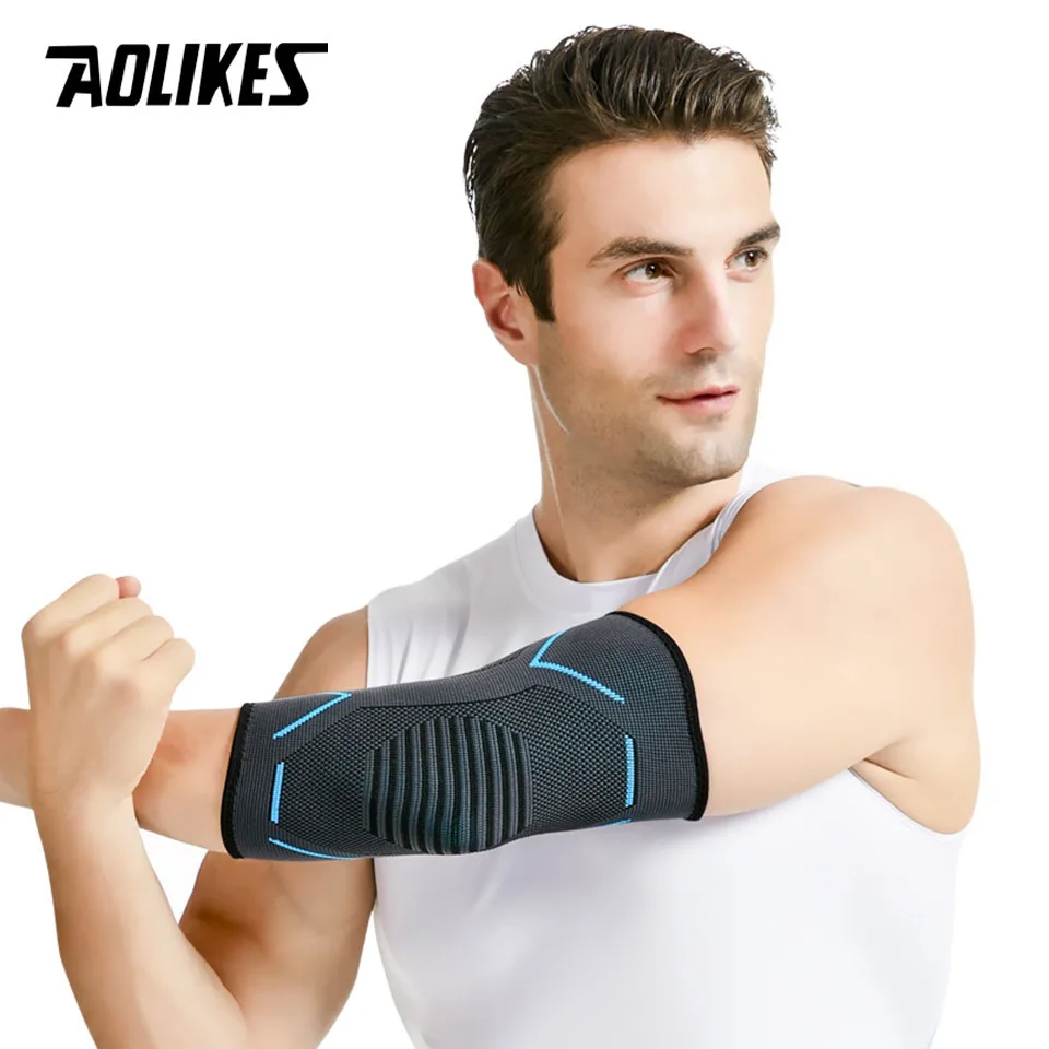 AOLIKES 1個入り 新型肘圧迫スリーブ、腱鞘炎とテニス - Tennis Elbow Brace のレビューと価格