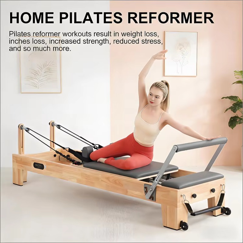 ピラティス リフォーマー ボディエクササイズ ヨガマシン ピ - Sports Equipment For Home のレビューと価格