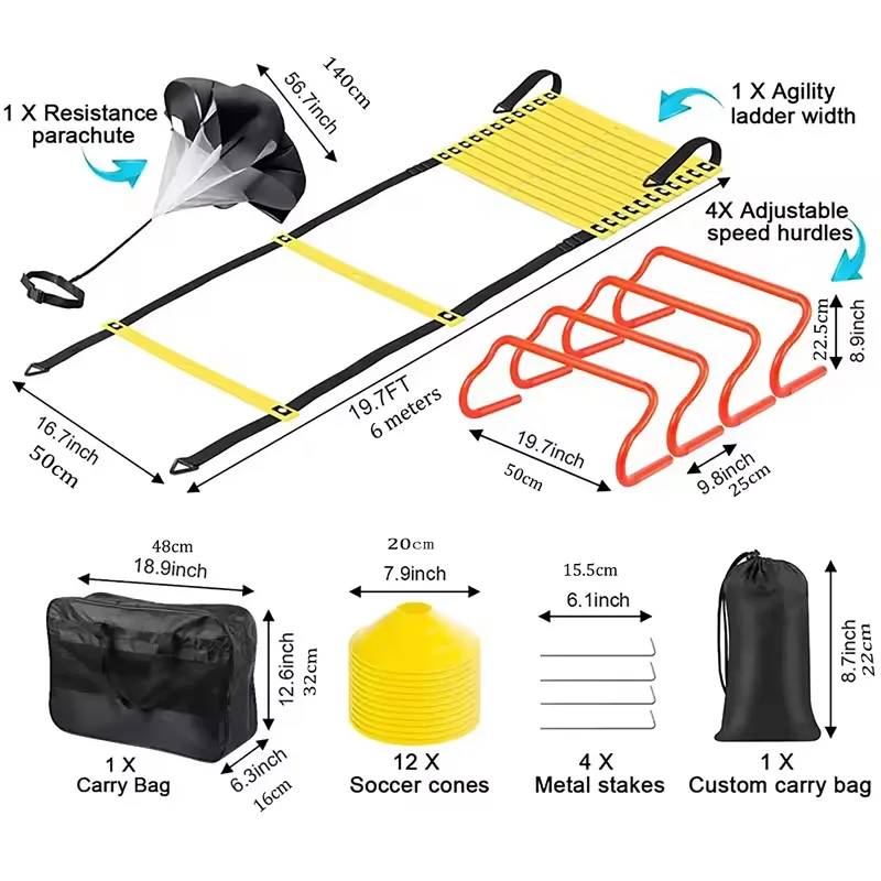 ActEarlierサッカー/フットボールスピードトレーニン - Agility Hurdle Set のレビューと価格