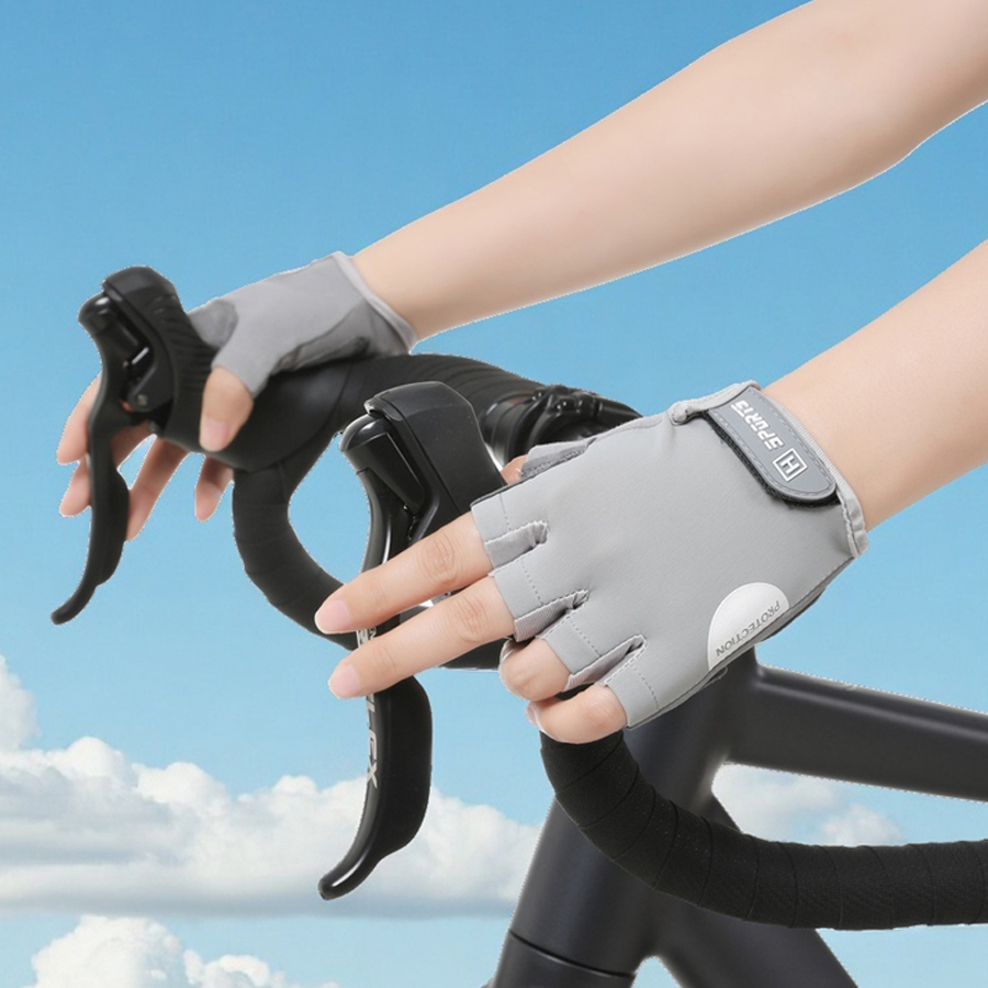 通気性のある滑り止めスポーツグローブスピニングバイクフィット - Sports Equipment And Names のレビューと価格