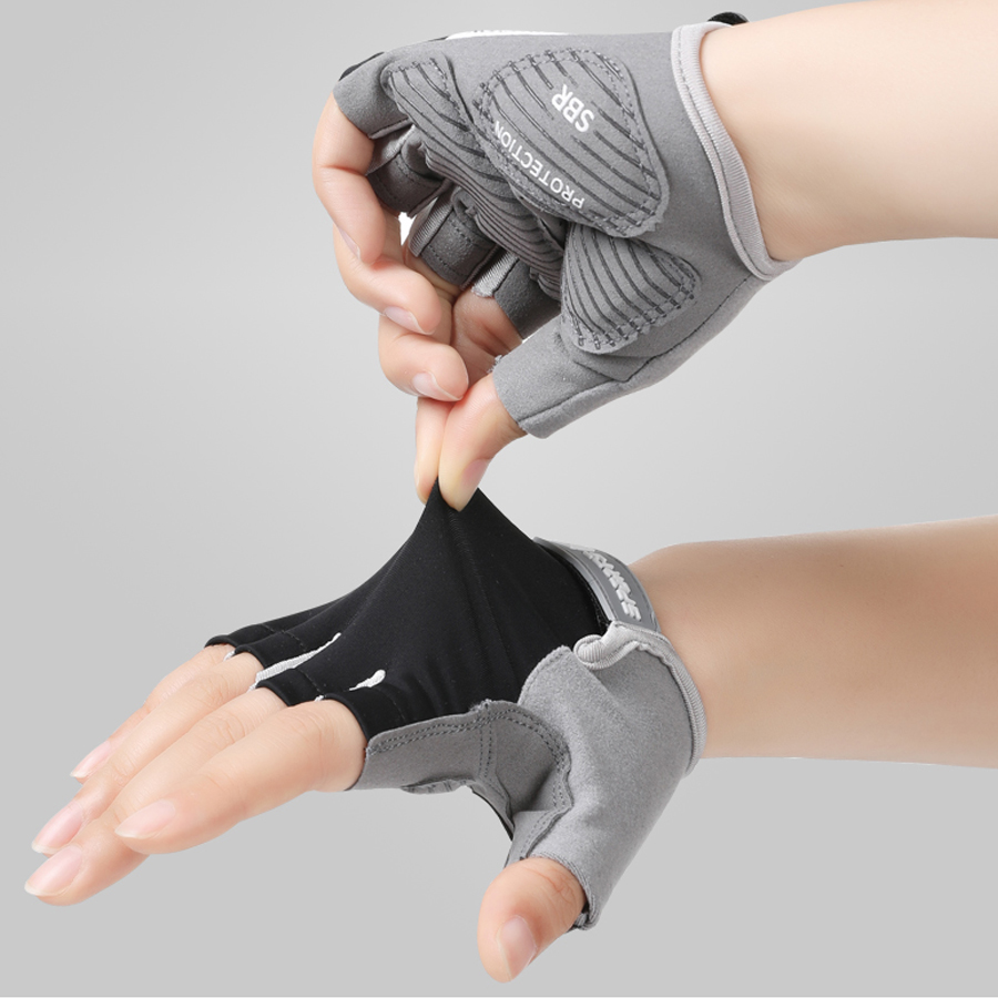 通気性のある滑り止めスポーツグローブスピニングバイクフィット - Sports Equipment And Names のレビューと価格