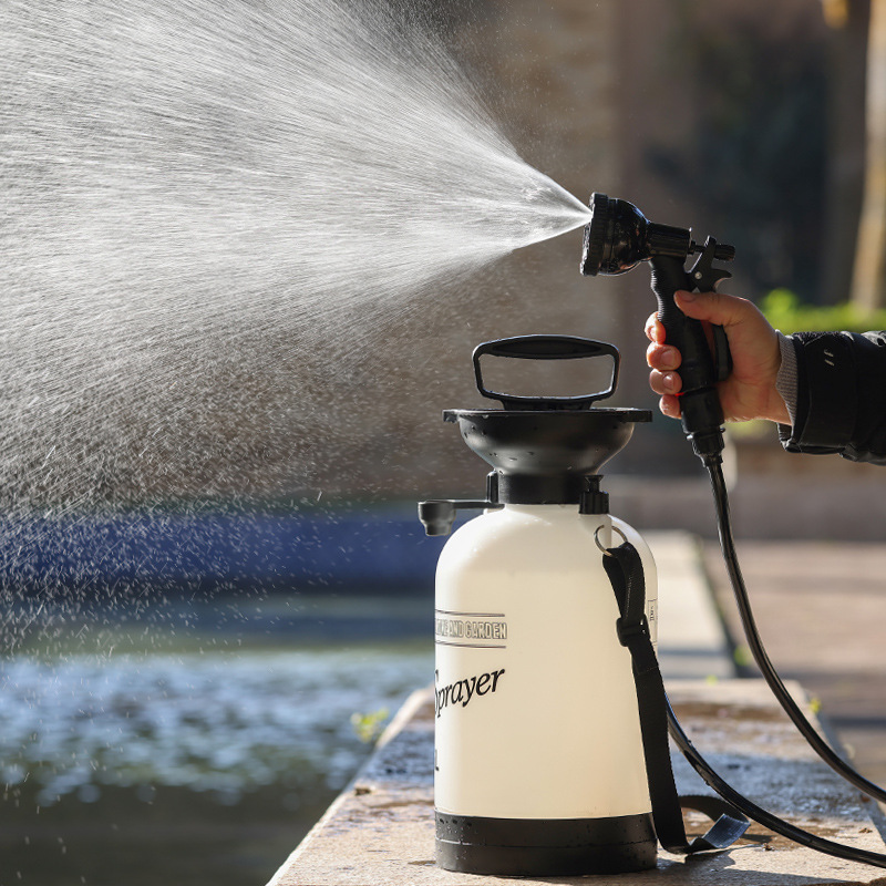 3/8L 手動圧力噴霧器家庭菜園芝生消毒洗浄噴霧器じょうろ、 - Sports Equipment Disinfectant Spray のレビューと価格