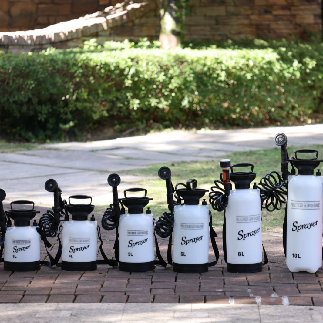 3/8L 手動圧力噴霧器家庭菜園芝生消毒洗浄噴霧器じょうろ、 - Sports Equipment Disinfectant Spray のレビューと価格