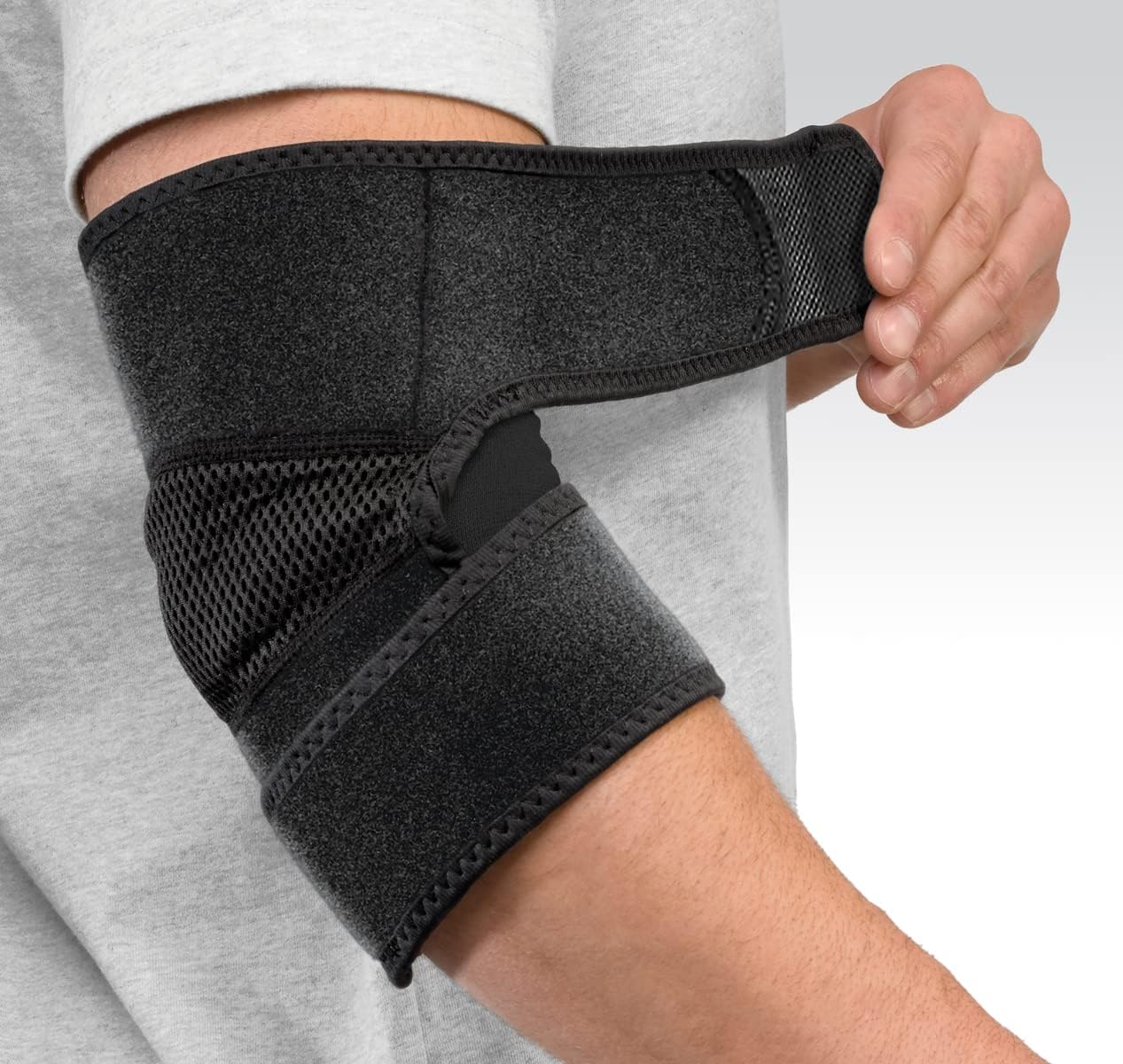 1 PC スポーツ医学用調節可能な肘サポート、テニスやゴルフ - Tennis Elbow Brace のレビューと価格