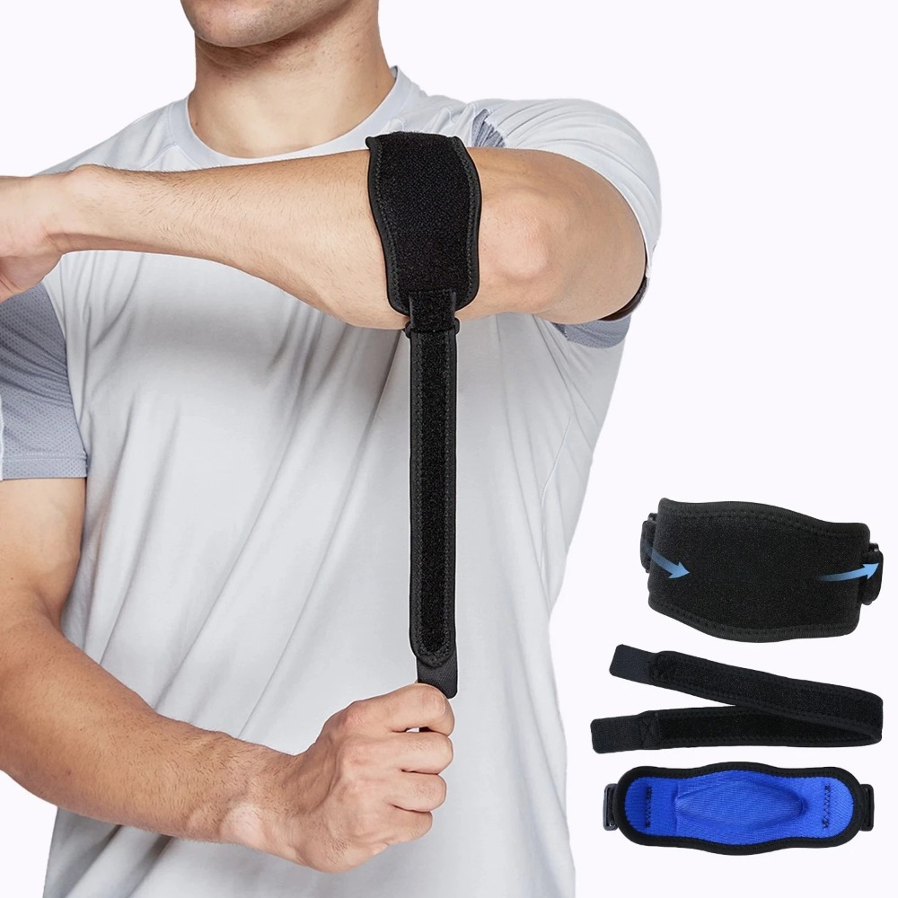 肘ブレース テニス ゴルファー バドミントン スポーツ保護用 - Tennis Elbow Brace のレビューと価格