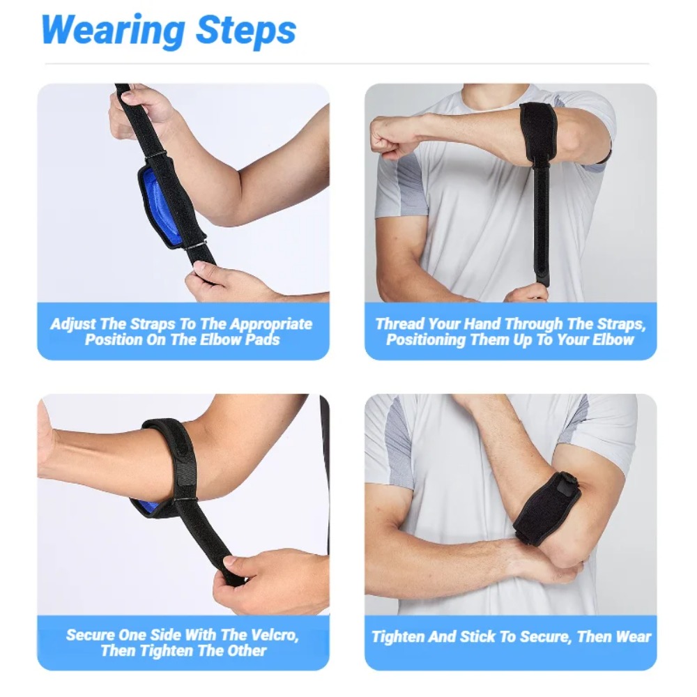 肘ブレース テニス ゴルファー バドミントン スポーツ保護用 - Tennis Elbow Brace のレビューと価格