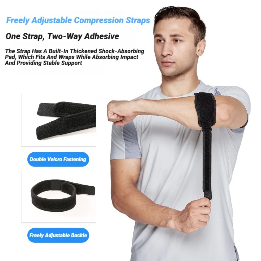 肘ブレース テニス ゴルファー バドミントン スポーツ保護用 - Tennis Elbow Brace のレビューと価格