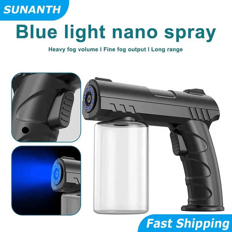 ハンドヘルド理髪スプレーボトル 280ML USB ナノブル - Sports Equipment Disinfectant Spray のレビューと価格