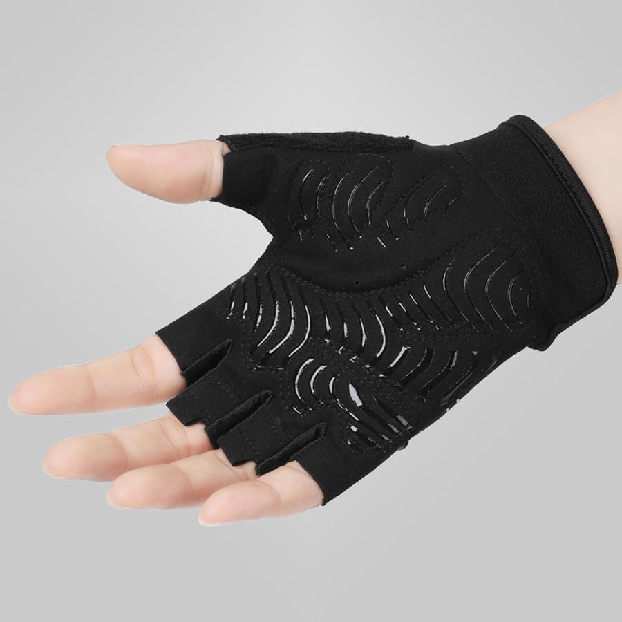 通気性のある滑り止めスポーツグローブスピニングバイクフィット - Sports Equipment And Names のレビューと価格