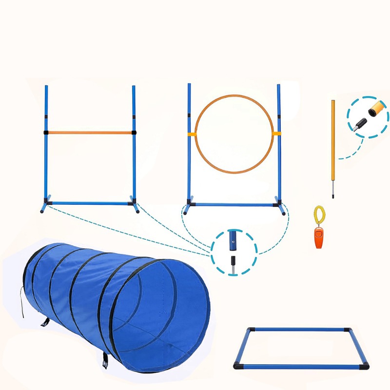 アマゾン犬訓練器具 犬用障害物トレーニング ハードルジャンプ - Agility Hurdle Set のレビューと価格
