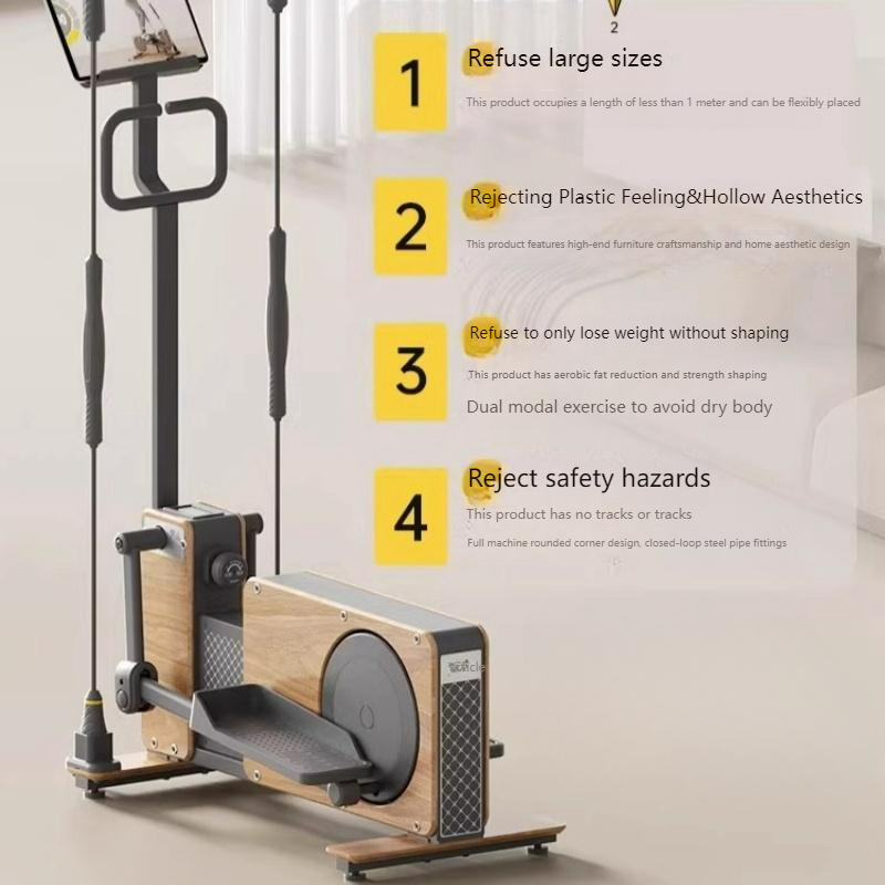 楕円形マシン小型木馬ホームフィットネススポーツ用品小型楕円形 - Sports Equipment For Home のレビューと価格