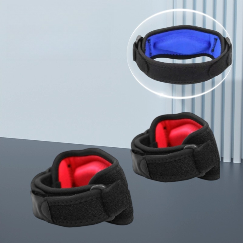 圧縮肘スリーブユニセックススポーツ肘ブレースバスケットボール - Tennis Elbow Brace のレビューと価格
